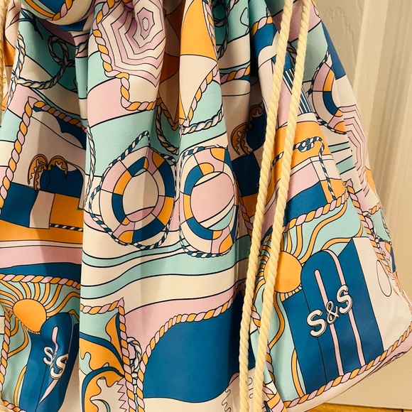 🏖️ Lele Sadoughi x Solid & Striped Penelope bag 🏖️ - Picture 4 of 14